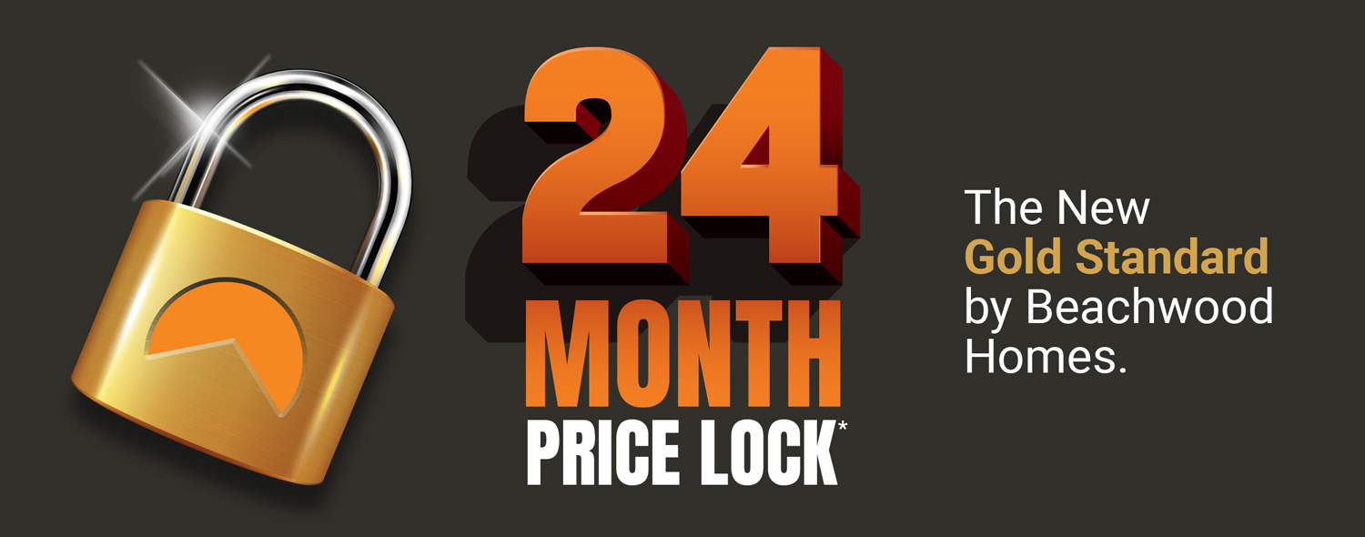 Beachwood new Home 24 month price lock guarantee